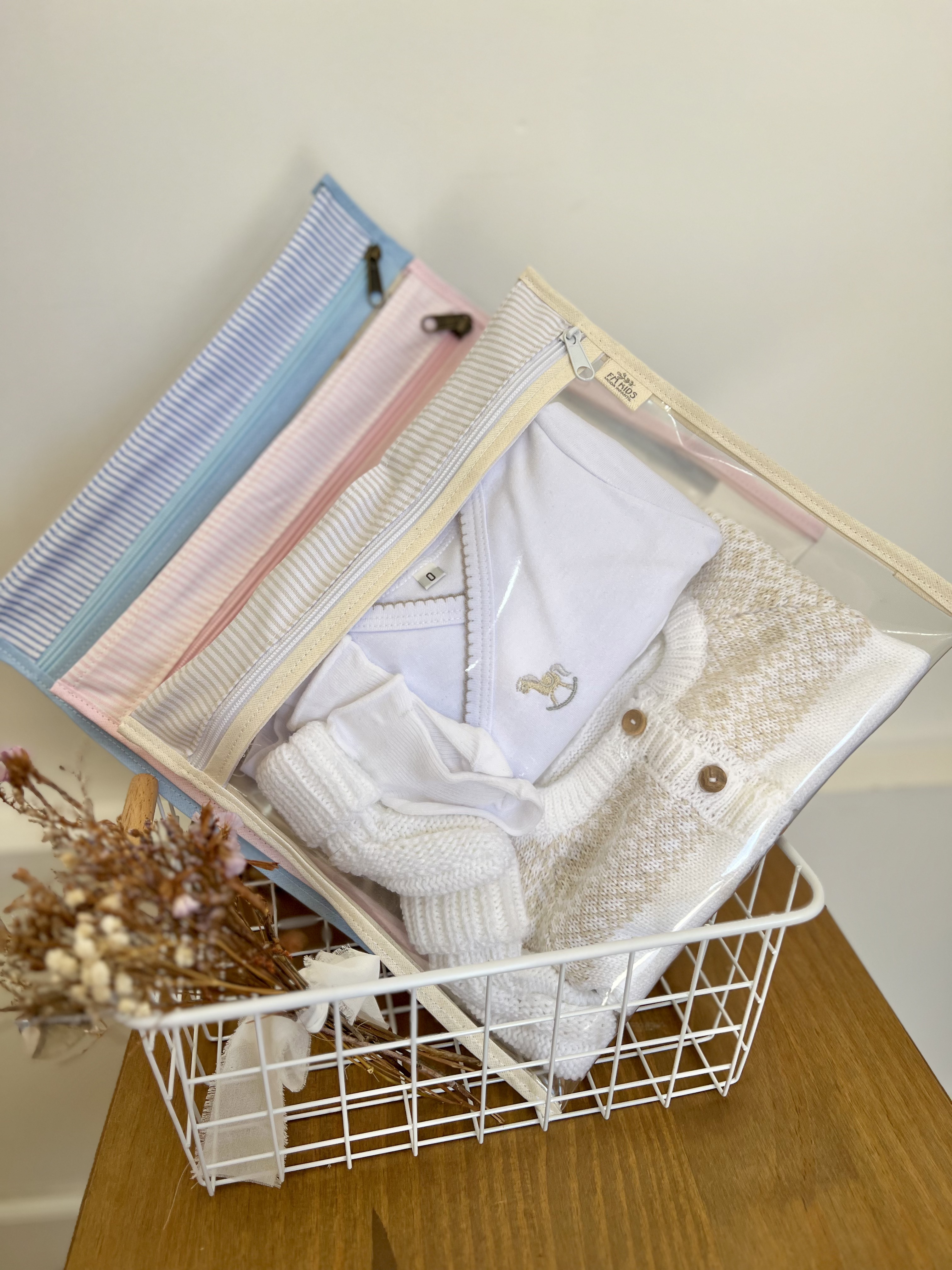 Sobres PVC para muda de colores y estampados