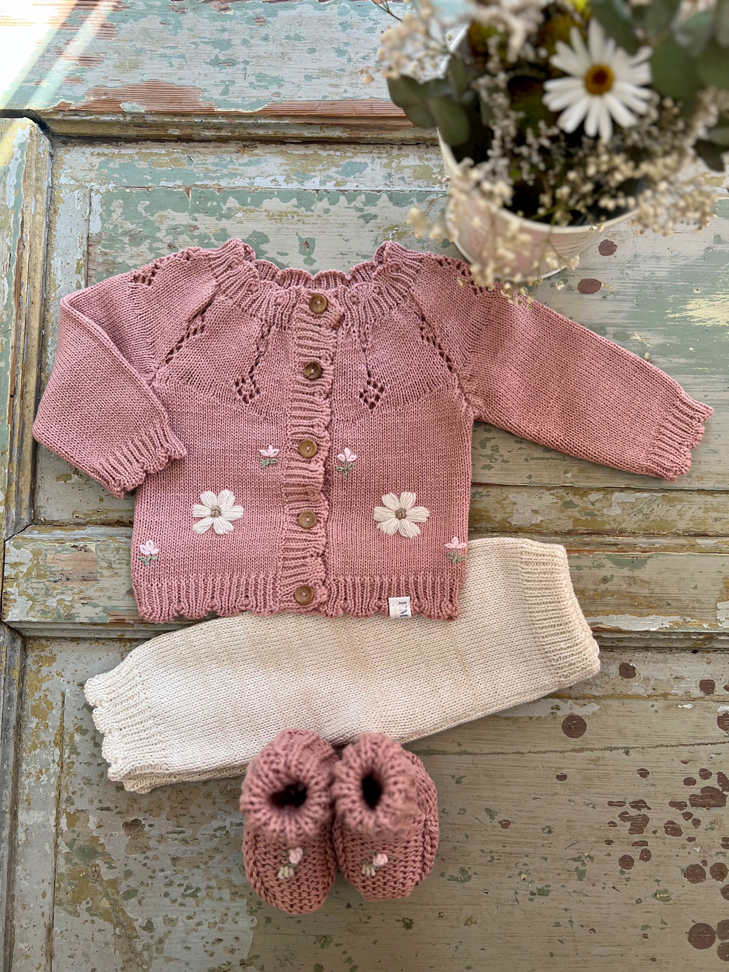 Conjunto Dolce Rosa viejo 